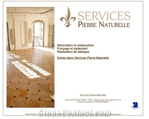 Services Pierre Naturelle Marbrerie