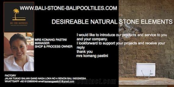 Bali Stone Pool Tiles