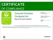 Certificate of Compliance #126320-420