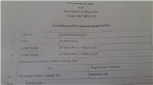 Certificate of gst registration