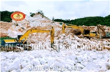 AN SON Pure White Marble Quarry