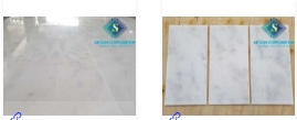 Shock promotion polished cloudy marble tiles
