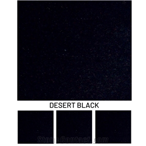 D Black-Desert Black Granite