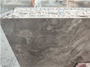 Venice Brown Marble Composite Aluminum Honeycomb Panel