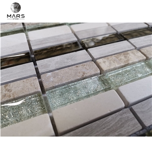 2021 Beautiful Colorful Blend Marble Mosaic Tile Floor Wall 