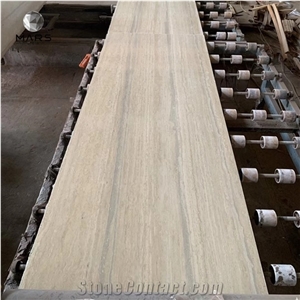 High Quality Silver Travertine Slab With Good Price