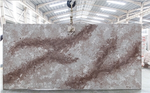 Artificial quartz stone slab 