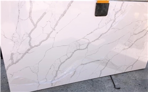 Shining quartz stone slab for kitchen and bath room