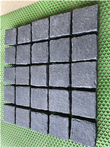 Black Basalt Cube Stone From Vietnam