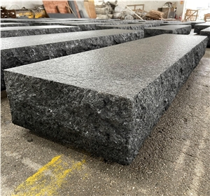 Thermal Top Pearl Black Granite Deck Stone Steps