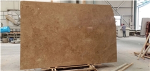  Coffee Brown Travertine Construction Project Wall Cladding
