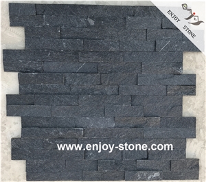 Ledger Panel/Culture Stone,Black,Wall Cladding/Wall Covering
