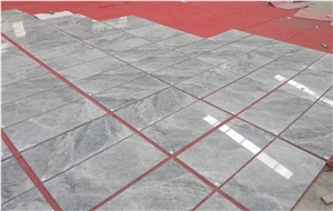 Sliver mink grey marble polished slab floor tile