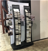 Granite, Marble Quartz Sample Tower Display Rack