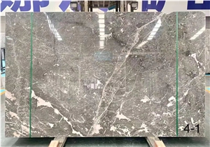 China Athena Grey Marble Polished Wall Slabs & Floor Tiles