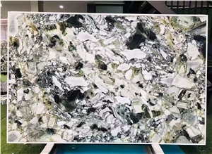 China Cold jade Marble Polished Wall Slabs & Floor Tiles