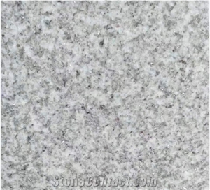 China New pearl white Granite Bush Hammered Wall Tiles