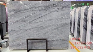 Chinese Blue Sands Marble Polished Floor Covering Tiles