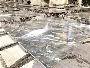 Chinese Gucci Grey Marble Polished Floor Covering Tiles