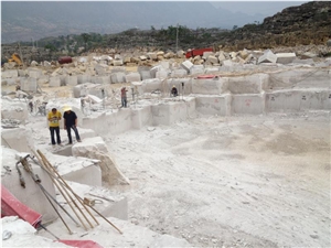 Wooden White Marble- Guizhou Wood Marble Quarry