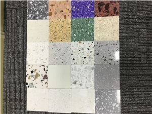 Different Terrazzo slabs tiles sample availble