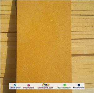 Pakistani-Yellow Sandstone Slabs & Tiles