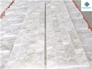 Beautiful White Marble Wall Panel 4 Lines