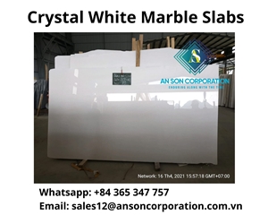 Big Discount Big Deal For Pure White Marble Slabs