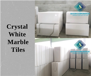 Big Sale Big Discount For Crystal White Marble Tiles