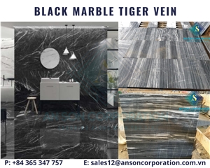 Great Promotion Great Sale For Tiger Vein Black Marble 