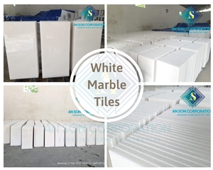 Hot Discount For Pure White Marble Tiles 