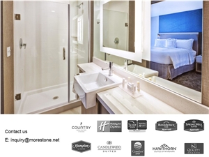 SpringHill Suites Bathroom Engineered Quartz Vanity tops