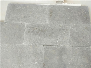 Grey marble tumbled tiles