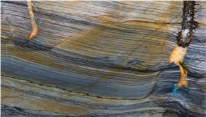Marine Blue Quartzite Blocks