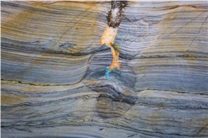 Marine Blue Quartzite Blocks