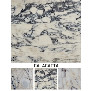 Calacatta - Amarante - White Lilac Marble