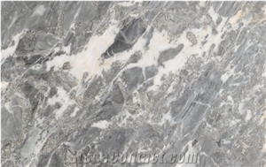 Grey Bardiglio Marble-Sky Blue Marble