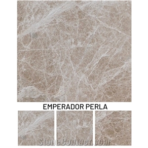 Spider Beige Marble-Emperador Perla