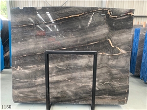 Aix wood grain marble lurxury dark slabs walling tiles