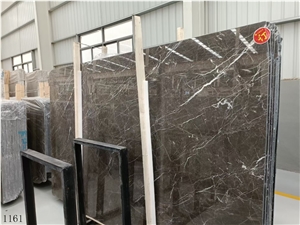 Cyprus Grey Marble Slab Wall Floor Tiles Big Project Area 