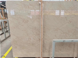 Iran Shanna Spider Beige Marble Red Line  For Countertop Use