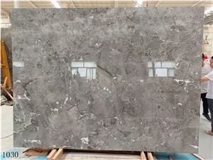 Romantic Grey Marble Romanesque Hunan Sesame Ash wall tile 