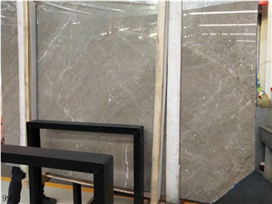 Turkey Gray Silver Marble Cyprus Grey Slab Kibris Wall Tile