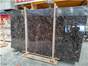 wall tile Marble in China stone market Hubei Dark Emperador 