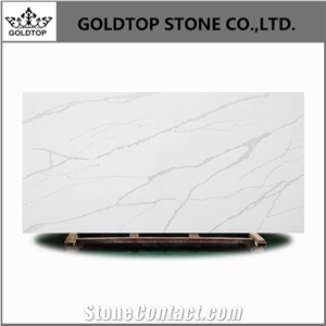 White Artificial Quartz Stone Countertop Artificial Stone