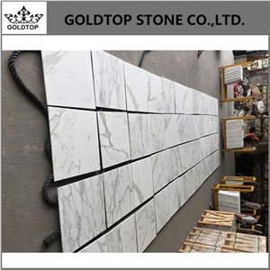 Statuario White Marble Wall Tile & Floor Tile