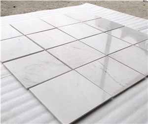 White dolomite marble slab & tiles