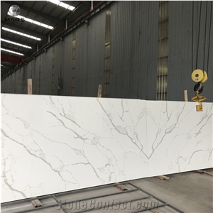 Artificial Calacatta Quartz Slabs, Calacatta Quartz Stone