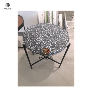Terrazzo Cement Multicoloured Kitchen Work Top And Table Top