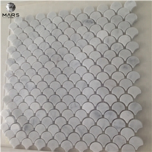 2021 New Design Fish Scale Design Mosaic Tiles Factory